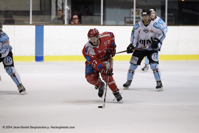 Photo hockey match Valence - Tours  le 11/01/2014