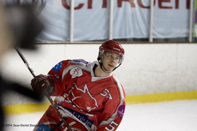 Photo hockey match Valence - Tours  le 11/01/2014