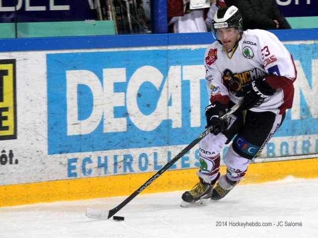 Photo hockey match Grenoble  - Morzine-Avoriaz le 14/01/2014