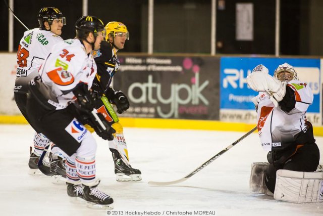 Photo hockey match Strasbourg  - Amiens  le 14/01/2014
