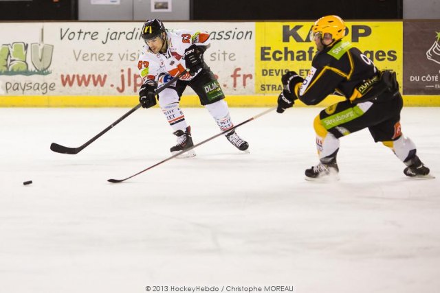 Photo hockey match Strasbourg  - Amiens  le 14/01/2014