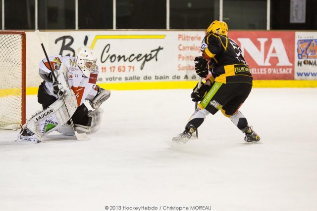 Photo hockey match Strasbourg  - Amiens  le 14/01/2014