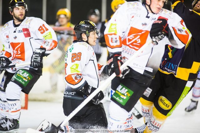 Photo hockey match Strasbourg  - Amiens  le 14/01/2014