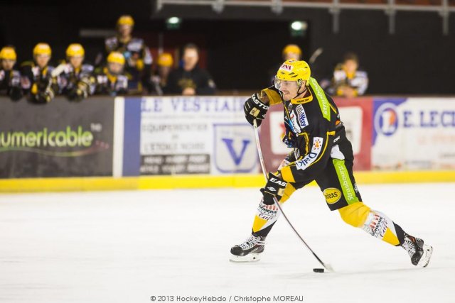 Photo hockey match Strasbourg  - Amiens  le 14/01/2014