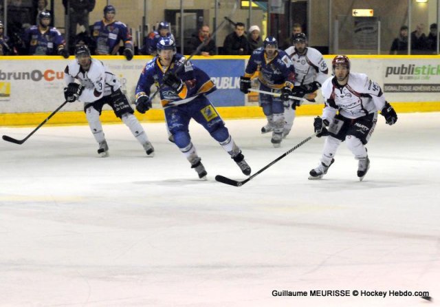 Photo hockey match Dijon  - Angers  le 14/01/2014