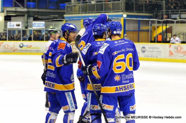 Photo hockey match Dijon  - Angers  le 14/01/2014