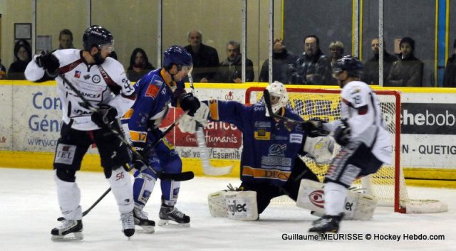 Photo hockey match Dijon  - Angers  le 14/01/2014