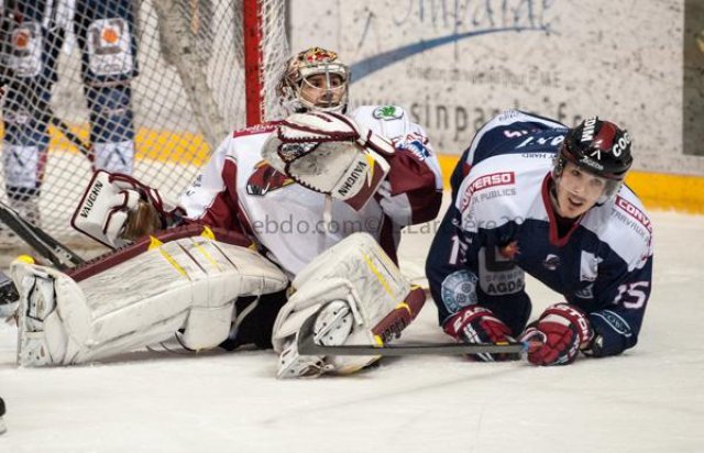 Photo hockey match Grenoble  - Morzine-Avoriaz le 14/01/2014