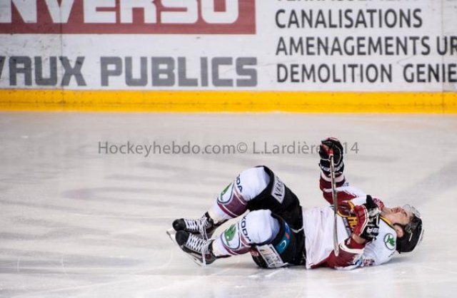 Photo hockey match Grenoble  - Morzine-Avoriaz le 14/01/2014