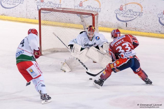 Photo hockey match Lyon - Anglet le 18/01/2014