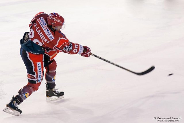 Photo hockey match Lyon - Anglet le 18/01/2014
