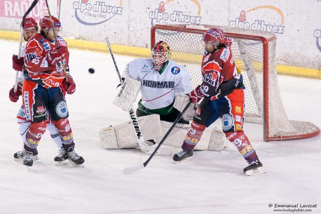 Photo hockey match Lyon - Anglet le 18/01/2014