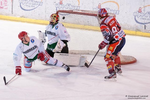 Photo hockey match Lyon - Anglet le 18/01/2014
