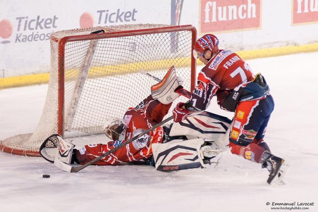 Photo hockey match Lyon - Anglet le 18/01/2014