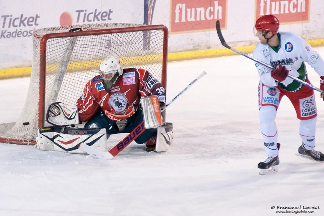 Photo hockey match Lyon - Anglet le 18/01/2014