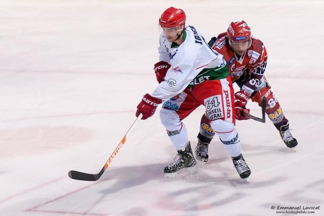 Photo hockey match Lyon - Anglet le 18/01/2014