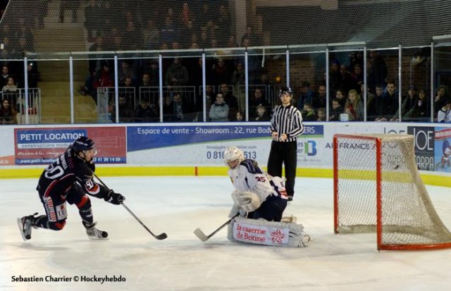 Photo hockey match Angers  - Grenoble  le 18/01/2014