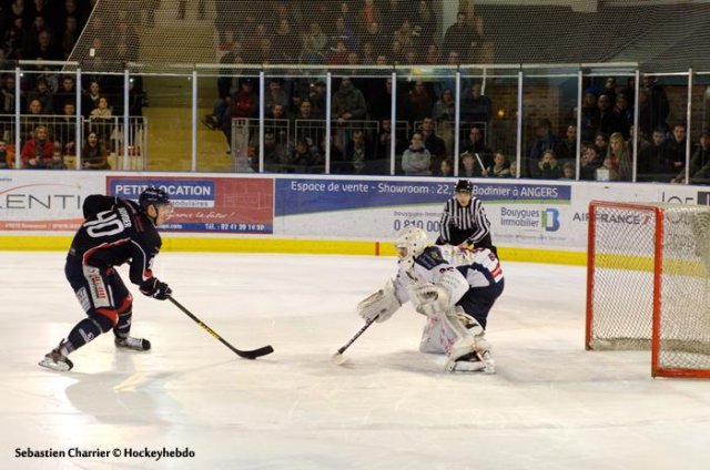 Photo hockey match Angers  - Grenoble  le 18/01/2014