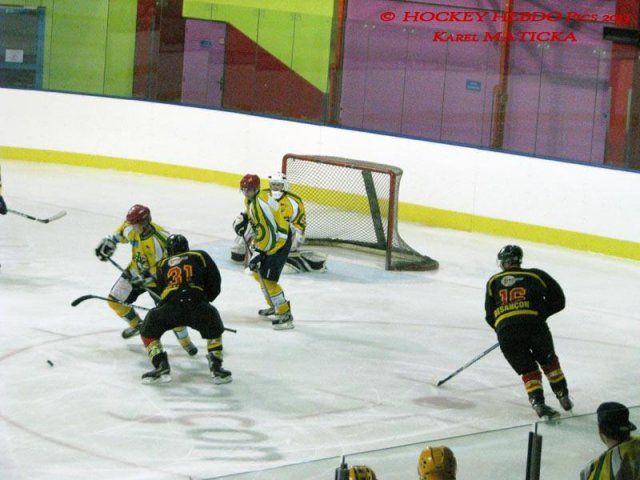 Photo hockey match Besançon - Viry-Châtillon le 18/01/2014