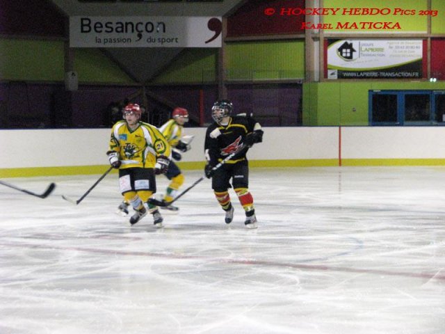 Photo hockey match Besançon - Viry-Châtillon le 18/01/2014