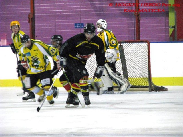 Photo hockey match Besançon - Viry-Châtillon le 18/01/2014