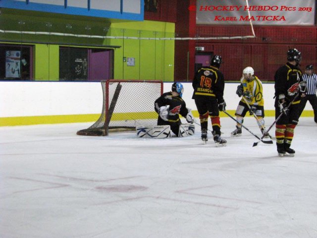 Photo hockey match Besançon - Viry-Châtillon le 18/01/2014