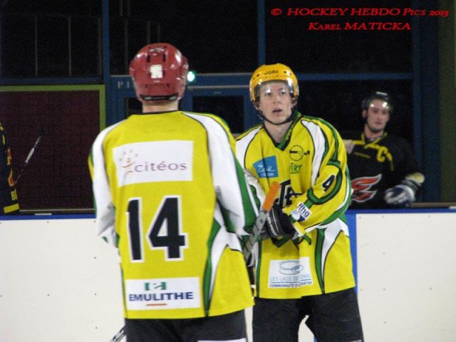 Photo hockey match Besançon - Viry-Châtillon le 18/01/2014