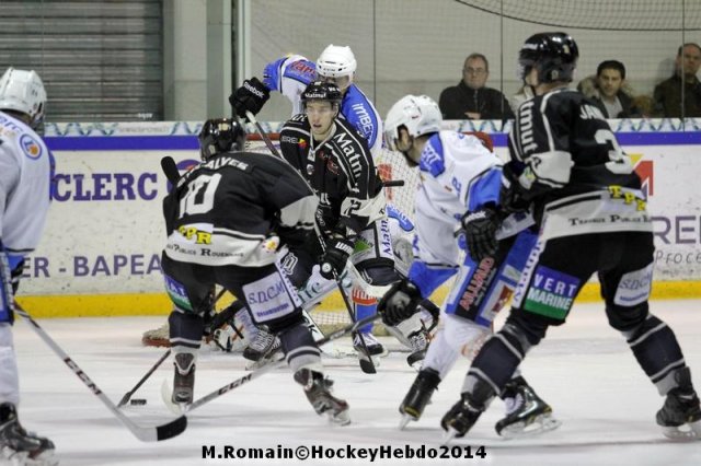 Photo hockey match Rouen - Gap  le 18/01/2014