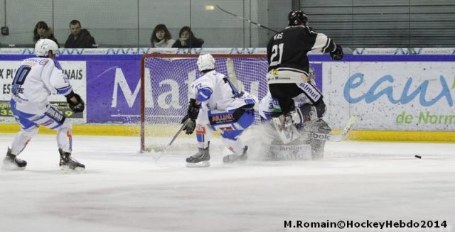 Photo hockey match Rouen - Gap  le 18/01/2014