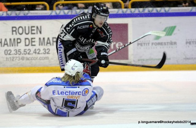 Photo hockey match Rouen - Gap  le 18/01/2014