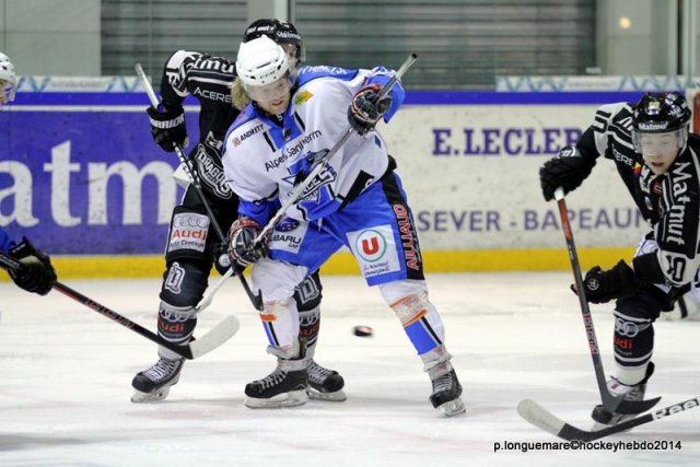 Photo hockey match Rouen - Gap  le 18/01/2014