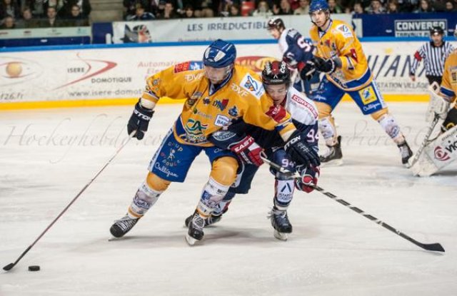 Photo hockey match Grenoble  - Dijon  le 11/01/2014