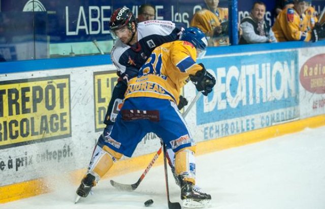 Photo hockey match Grenoble  - Dijon  le 11/01/2014