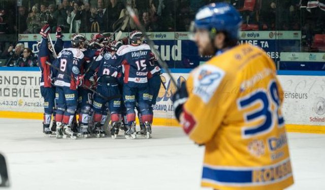 Photo hockey match Grenoble  - Dijon  le 11/01/2014