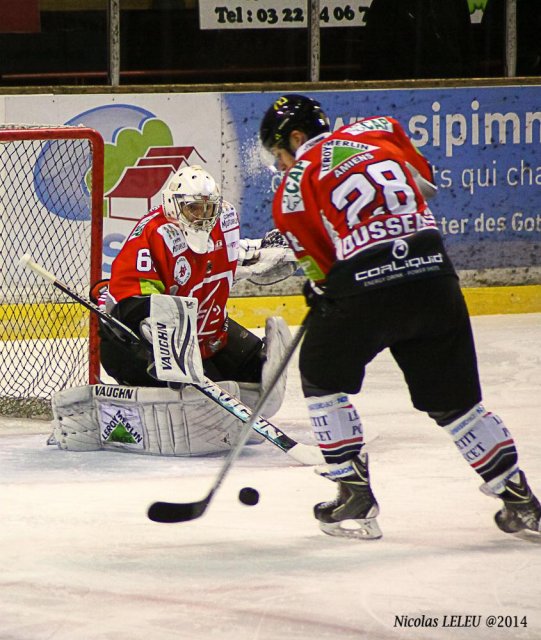 Photo hockey match Amiens  - Dijon  le 18/01/2014