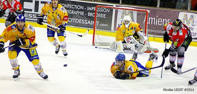 Photo hockey match Amiens  - Dijon  le 18/01/2014