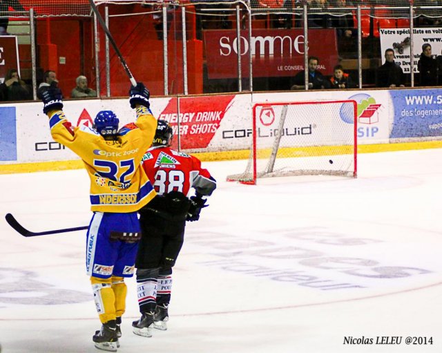 Photo hockey match Amiens  - Dijon  le 18/01/2014