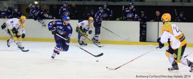 Photo hockey match Brest  - Strasbourg  le 18/01/2014