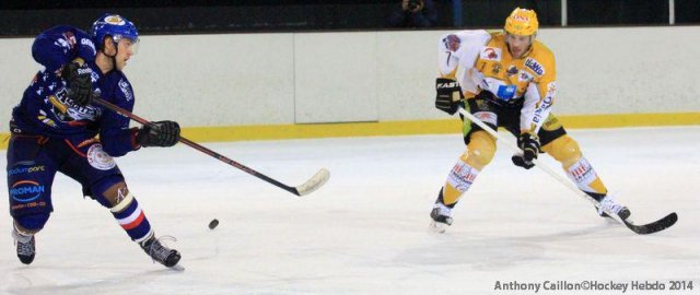Photo hockey match Brest  - Strasbourg  le 18/01/2014