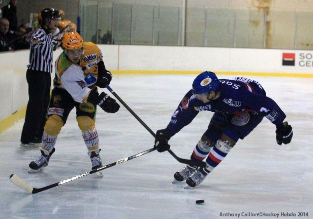 Photo hockey match Brest  - Strasbourg  le 18/01/2014