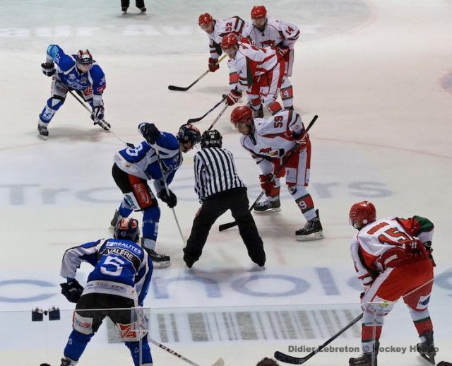 Photo hockey match Nantes - Courbevoie  le 18/01/2014