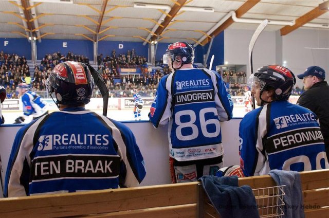 Photo hockey match Nantes - Courbevoie  le 18/01/2014