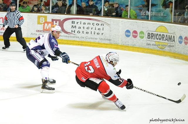 Photo hockey match Briançon  - Epinal  le 19/01/2014