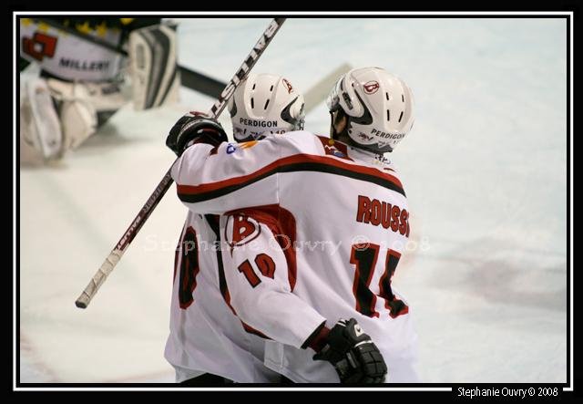 Photo hockey match Rouen - Briançon  le 09/12/2008