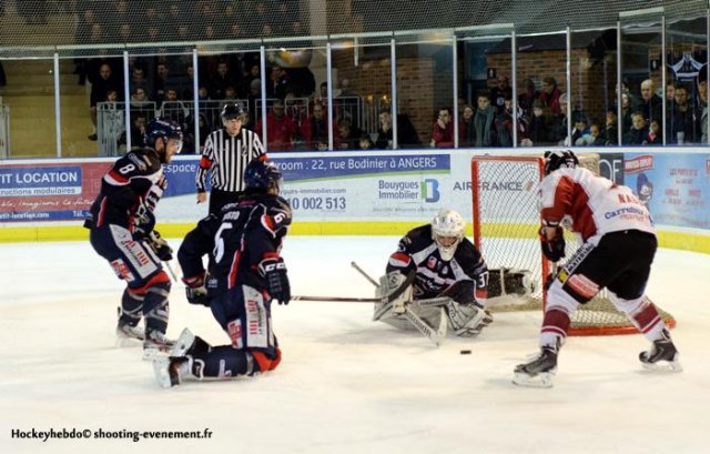 Photo hockey match Angers  - Morzine-Avoriaz le 21/01/2014