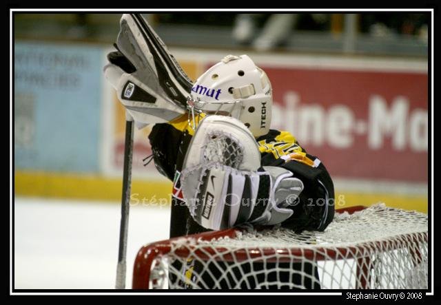 Photo hockey match Rouen - Briançon  le 09/12/2008