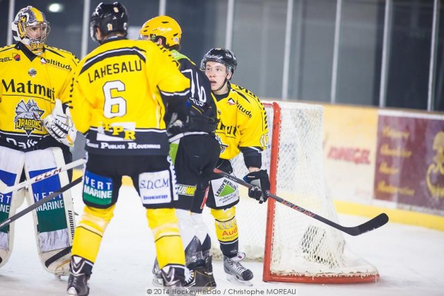 Photo hockey match Strasbourg  - Rouen le 21/01/2014
