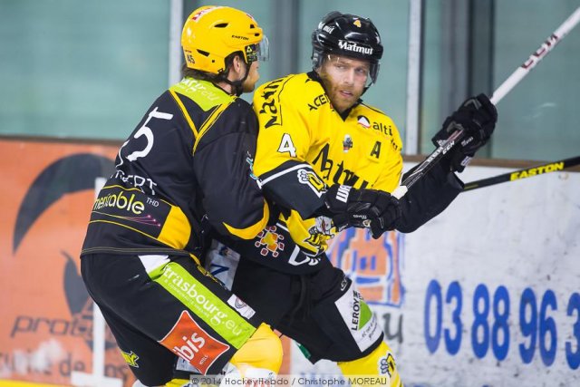 Photo hockey match Strasbourg  - Rouen le 21/01/2014