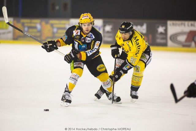 Photo hockey match Strasbourg  - Rouen le 21/01/2014