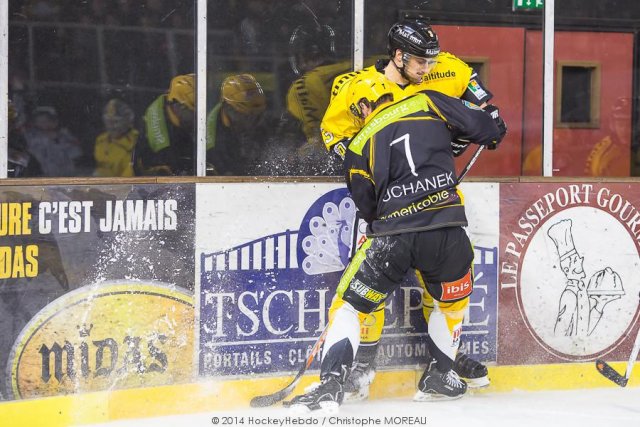Photo hockey match Strasbourg  - Rouen le 21/01/2014